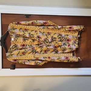 Time And Tru Kimono Bathing Suit Cover